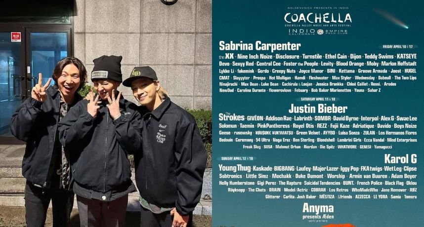 BIGBANG合體回歸！登2026 Coachella舞台　VIP嗨炸：這一刻等太久